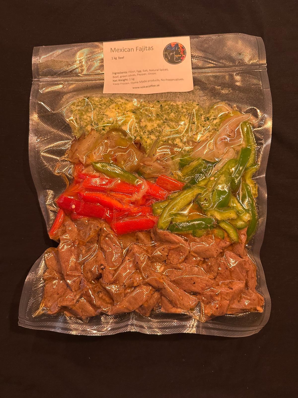 Mexican Beef Fajitas x1